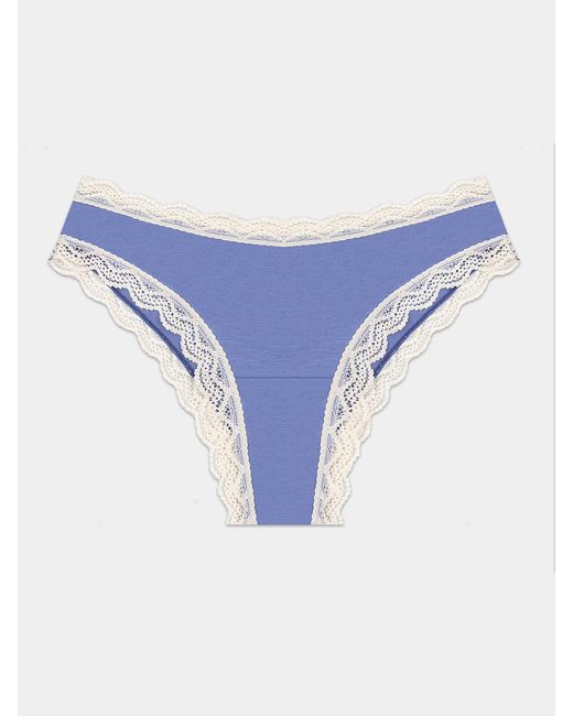 Stripe & Stare Blue Brazilian Knicker
