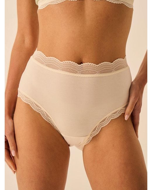Stripe & Stare Multicolor High Rise Knicker Four Pack