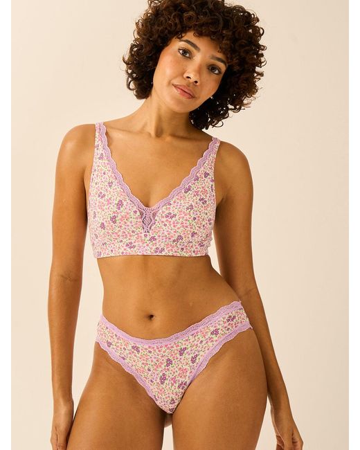 Stripe & Stare Pink The Original Knicker Four Pack
