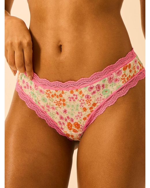 Stripe & Stare Orange Brazilian Knicker