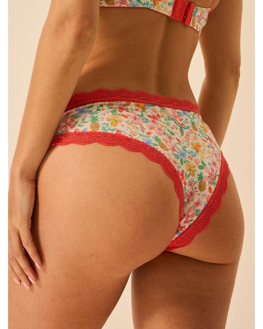 Stripe & Stare Orange Brazilian Knicker