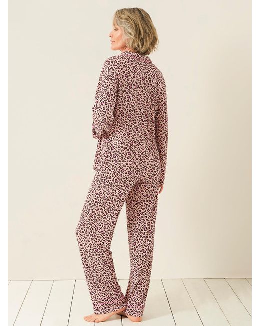 Stripe & Stare Pink Long Pyjama Set