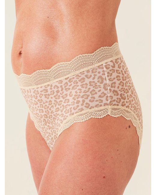 Stripe & Stare White High Rise Knicker