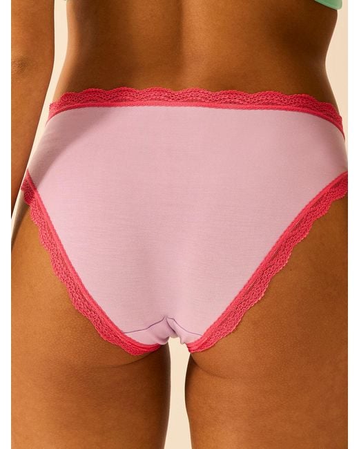 Stripe & Stare Pink The Original Knicker Four Pack
