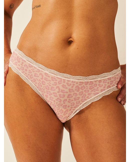 Stripe & Stare Brown Brazilian Knicker