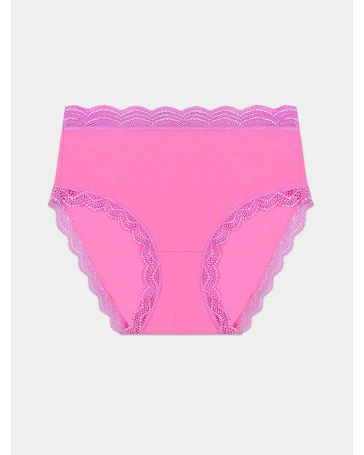 Stripe & Stare Pink High Rise Knicker