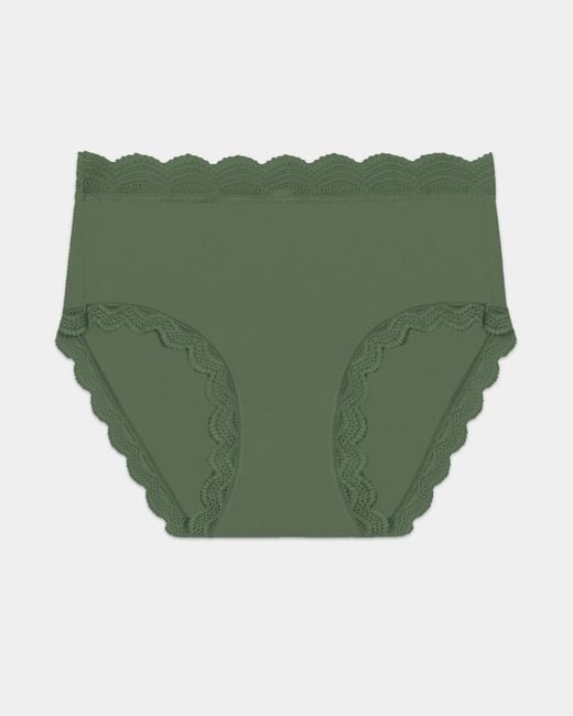 Stripe & Stare Green High Rise Knicker