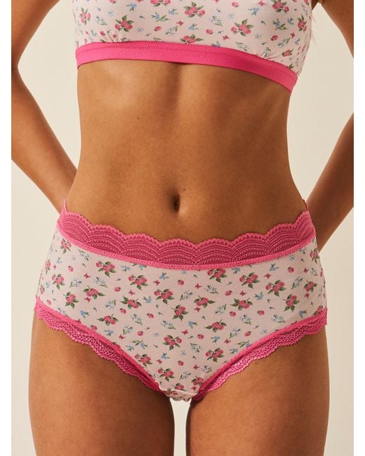 Stripe & Stare Multicolor High Rise Knicker Four Pack