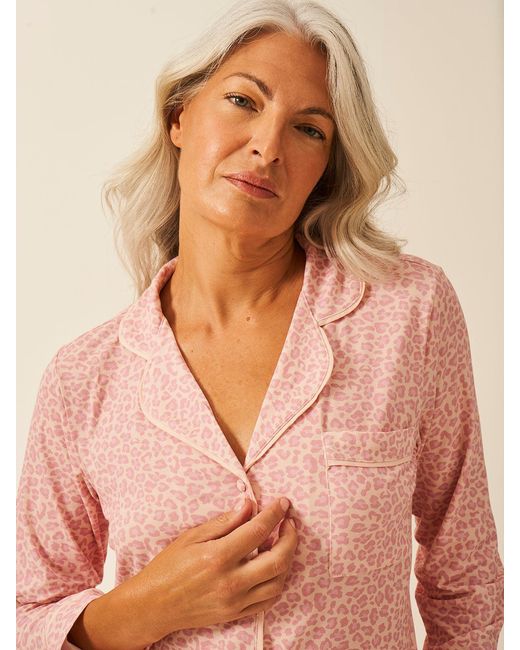 Stripe & Stare Natural Long Pyjama Set