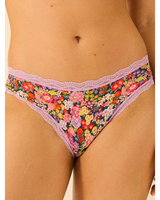 Stripe & Stare Pink The Original Knicker Four Pack