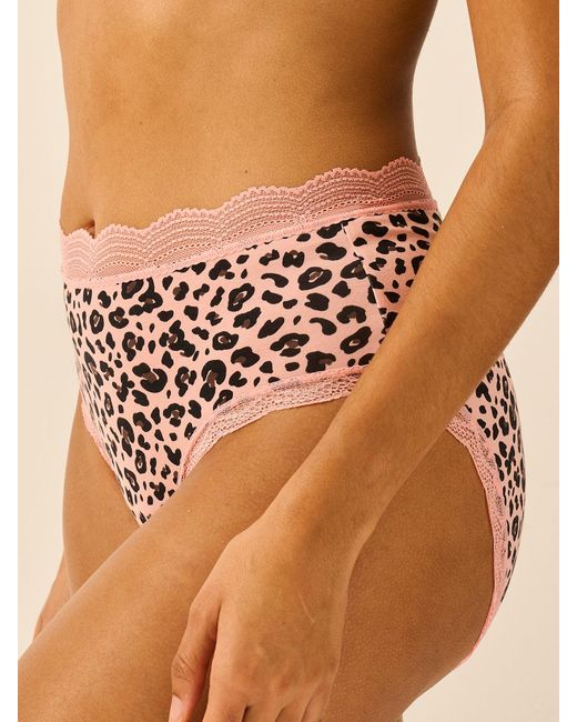 Stripe & Stare Multicolor High Rise Knicker Four Pack