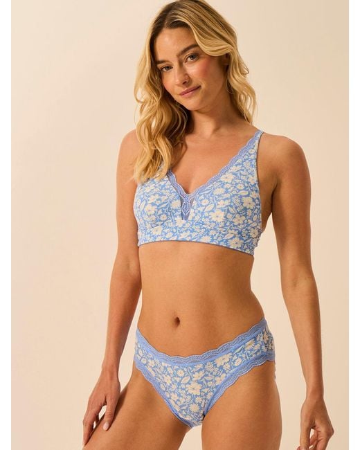 Stripe & Stare Blue The Original Knicker