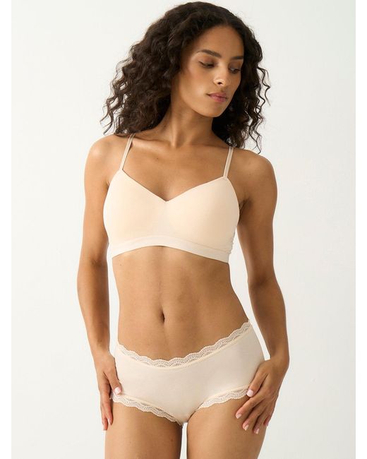 Stripe & Stare Natural Shortie Knicker