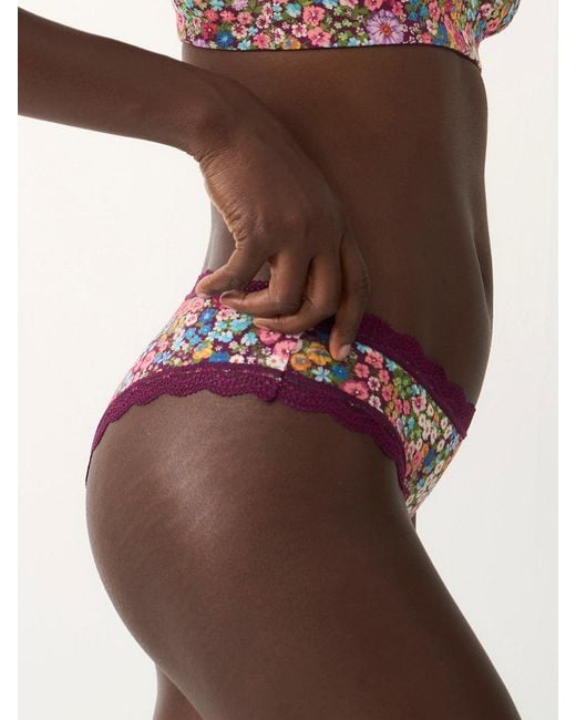 Stripe & Stare Multicolor Brazilian Knicker