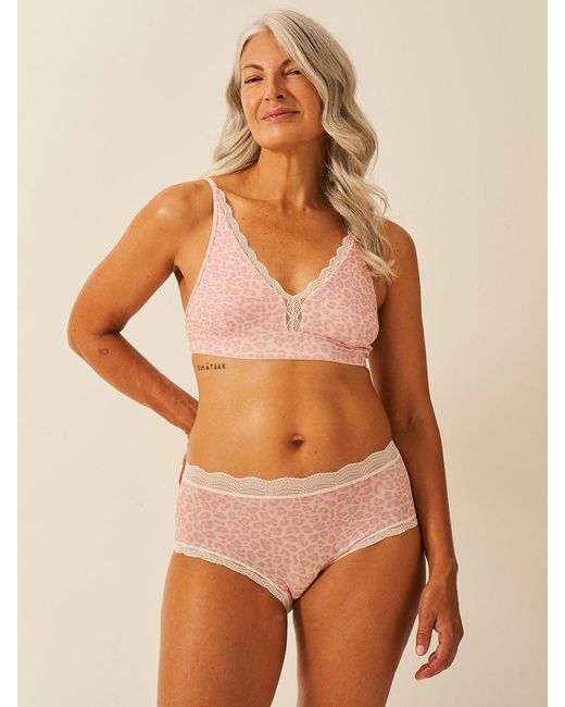 Stripe & Stare Natural High Rise Knicker