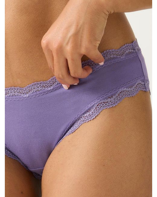 Stripe & Stare Blue The Original Knicker Four Pack