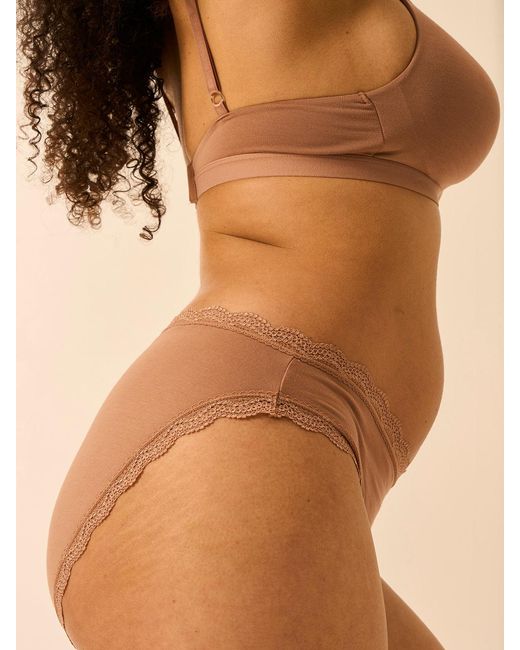 Stripe & Stare Brown Smooth Sculpt Padded Bra