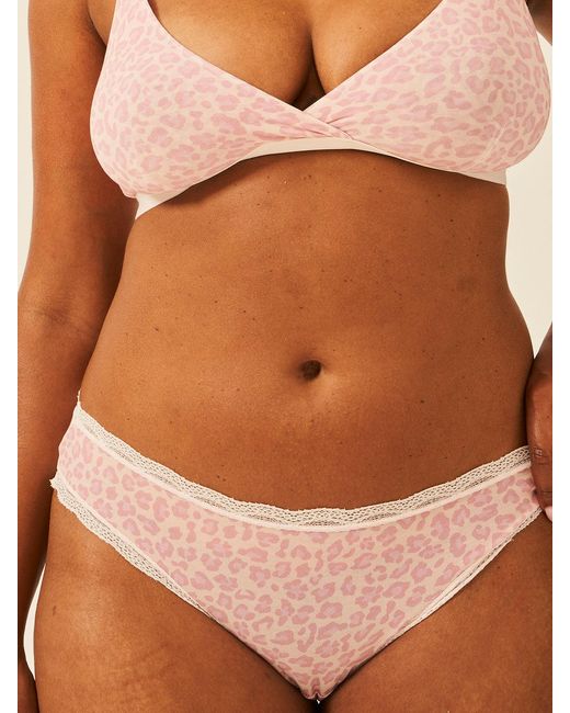 Stripe & Stare Brown Brazilian Knicker