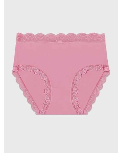 Stripe & Stare Pink High Rise Knicker