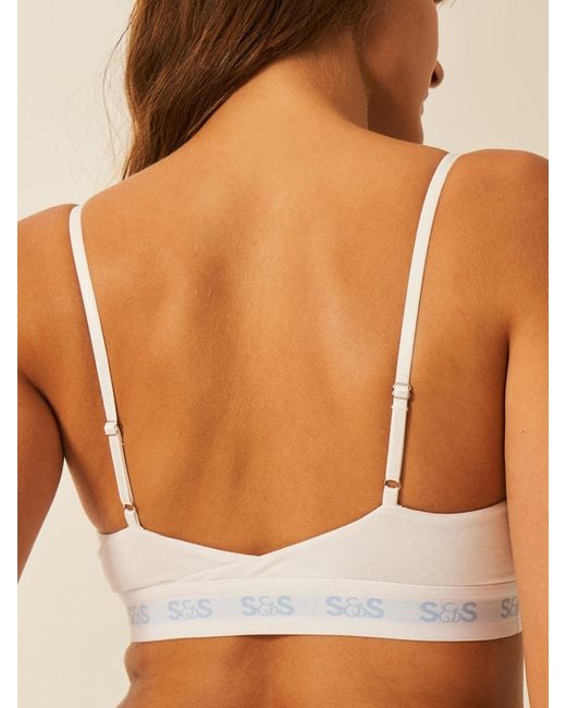 Stripe & Stare Brown T-Shirt Bra