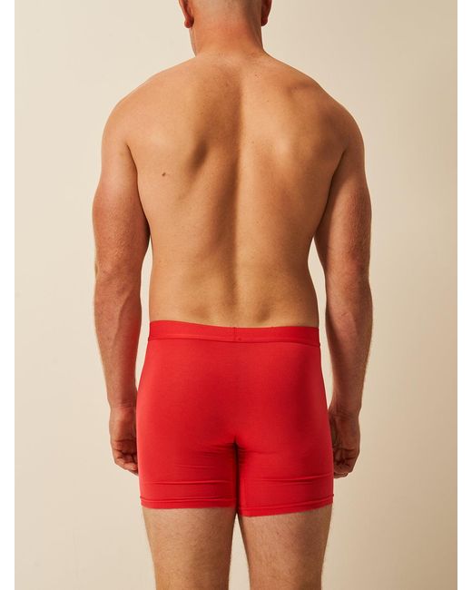 Stripe & Stare Red Boxer for men
