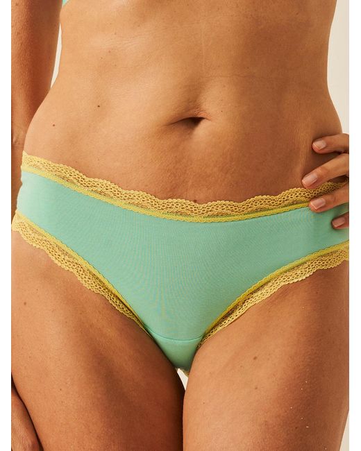 Stripe & Stare Pink Brazilian Knicker Four Pack