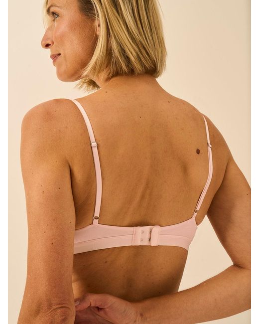 Stripe & Stare Brown Smooth Sculpt Padded Bra