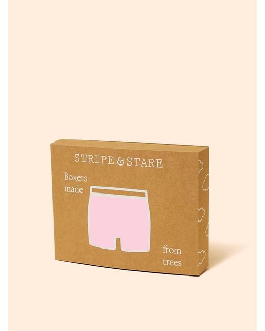 Stripe & Stare Pink Boxer
