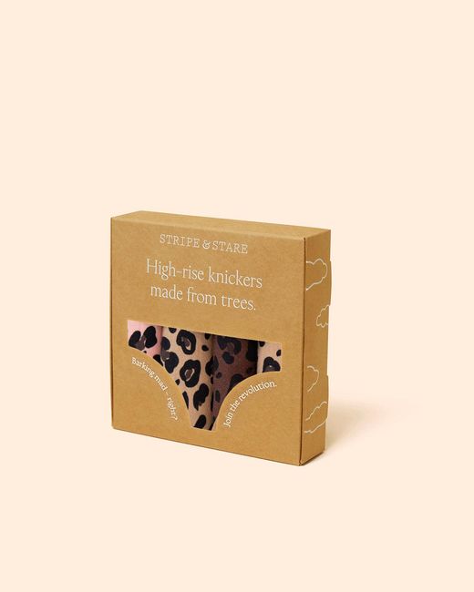 Stripe & Stare Multicolor High Rise Knicker Four Pack