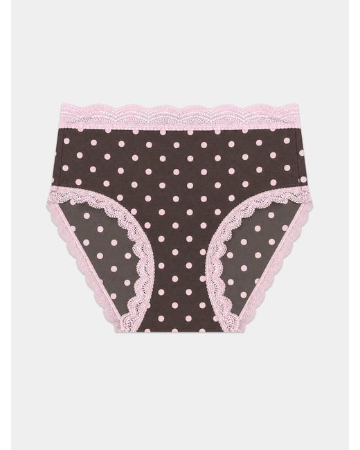Stripe & Stare Brown High Rise Knicker