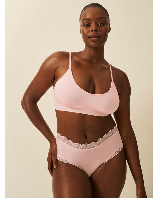 Stripe & Stare Brown T-Shirt Bra