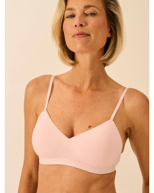 Stripe & Stare Brown Smooth Sculpt Padded Bra