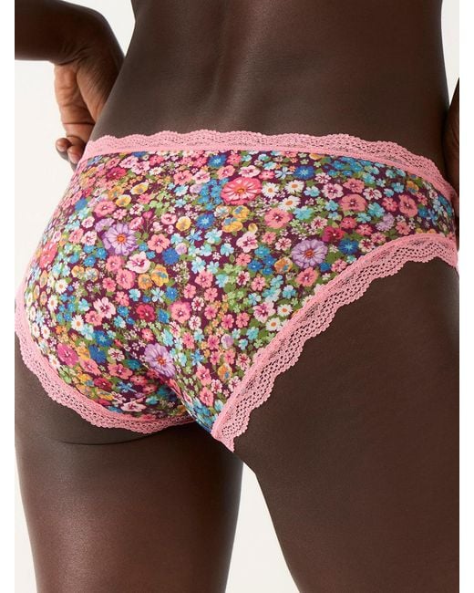 Stripe & Stare Pink The Original Knicker Four Pack