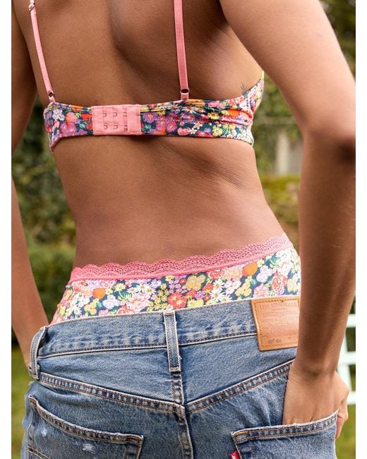 Stripe & Stare Multicolor High Rise Knicker Four Pack
