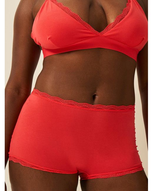 Stripe & Stare Red Hipster Knicker