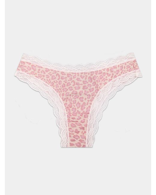 Stripe & Stare Brown Brazilian Knicker