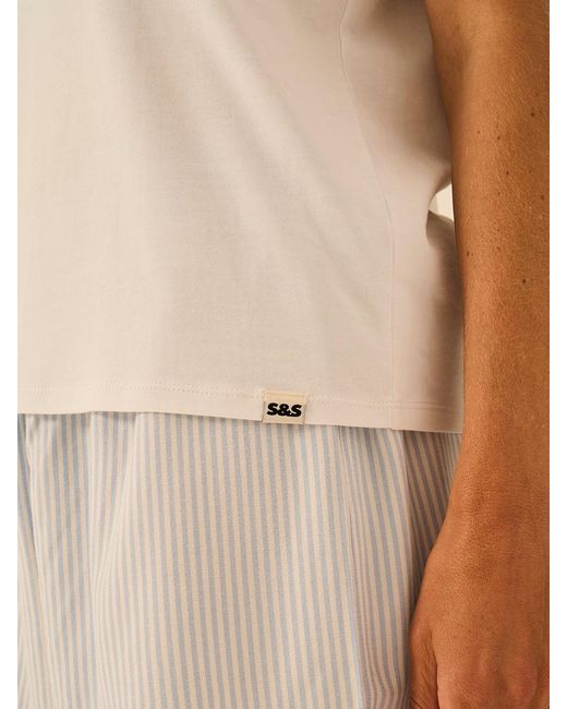 Stripe & Stare Natural Classic T-Shirt