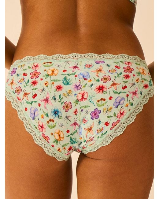Stripe & Stare Blue The Original Knicker Four Pack