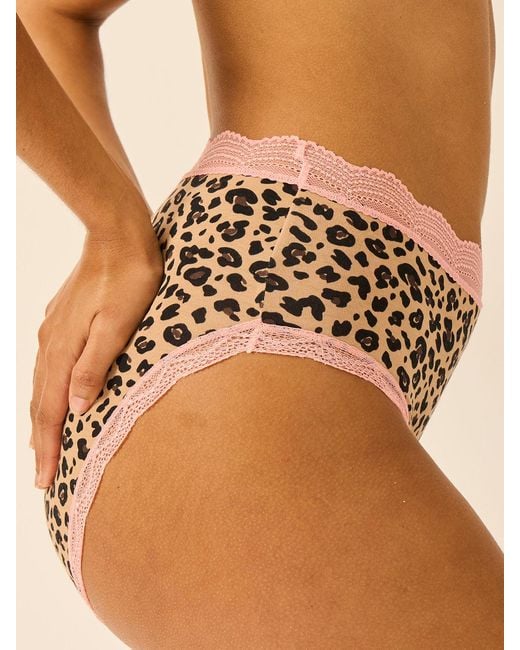Stripe & Stare Multicolor High Rise Knicker Four Pack