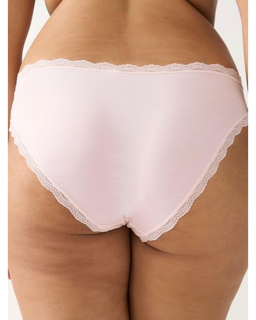 Stripe & Stare Brown Pink-a-boo Original Knicker Four Pack