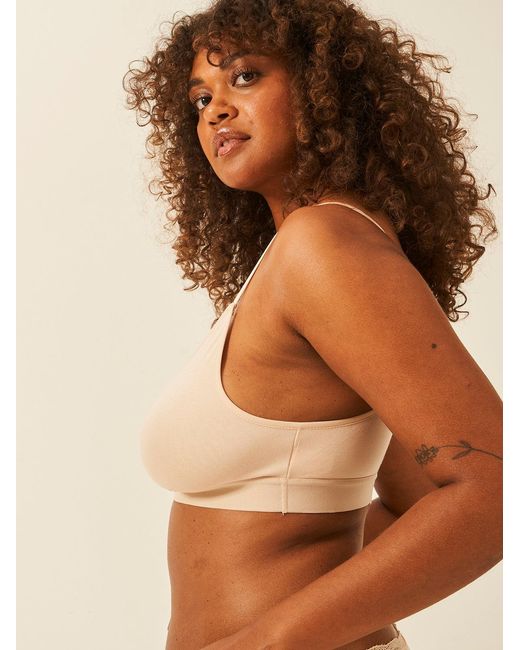 Stripe & Stare Brown T-Shirt Bra