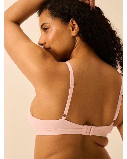 Stripe & Stare Brown Smooth Sculpt Padded Bra