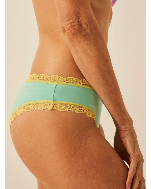 Stripe & Stare Pink Brazilian Knicker Four Pack