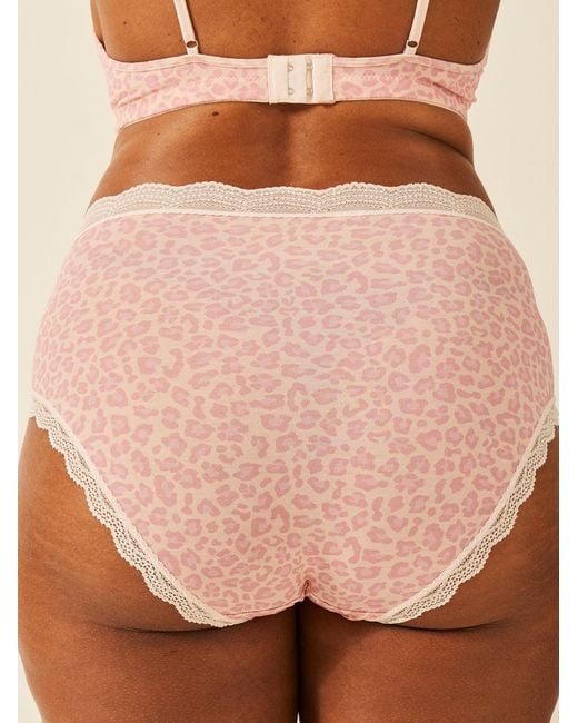 Stripe & Stare Natural High Rise Knicker