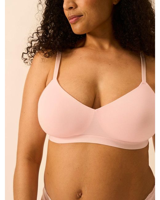 Stripe & Stare Brown Smooth Sculpt Padded Bra