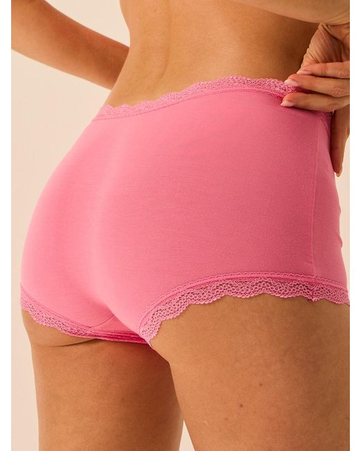Stripe & Stare Pink Hipster Knicker