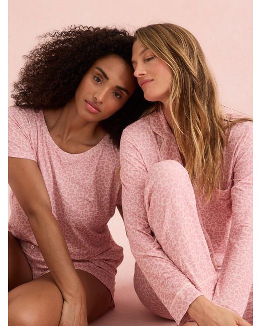 Stripe & Stare Natural Long Pyjama Set