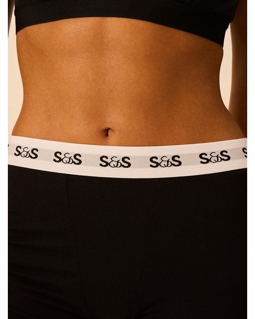 Stripe & Stare Black Boxer