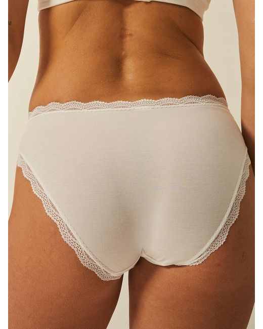 Stripe & Stare White The Discovery Knicker Pack