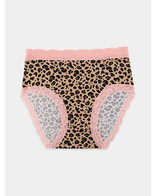 Stripe & Stare Brown High Rise Knicker